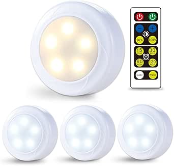 Litake Iluminación del Gabinete, Debajo Luces de Armario Blanco Frío y