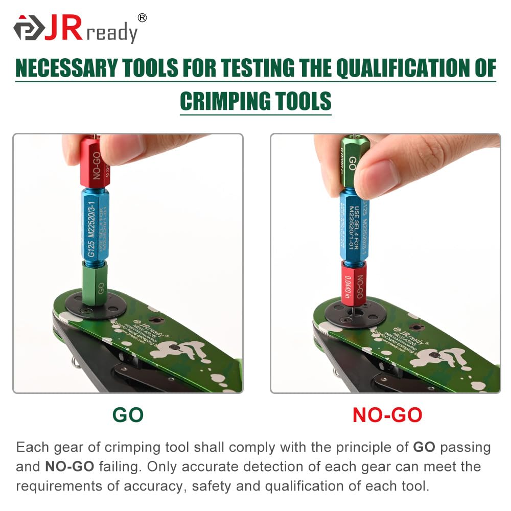 JRready ST2060AS2G M22520 2 01 Indent Crimper Kit NEWAS2G 615717