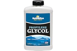 BULKBLISS Bulk Bliss Propylene Glycol Food Grade Quart - USP Grade for Skin, Cosmetics, Humidors, Snow Globes (32 oz)