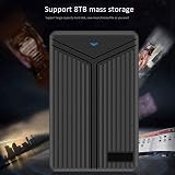 Ghulumn USB 3.1 Mobile Case 2.5 Inch SATA SSD HDD Enclosure Box 15mm Support view 3