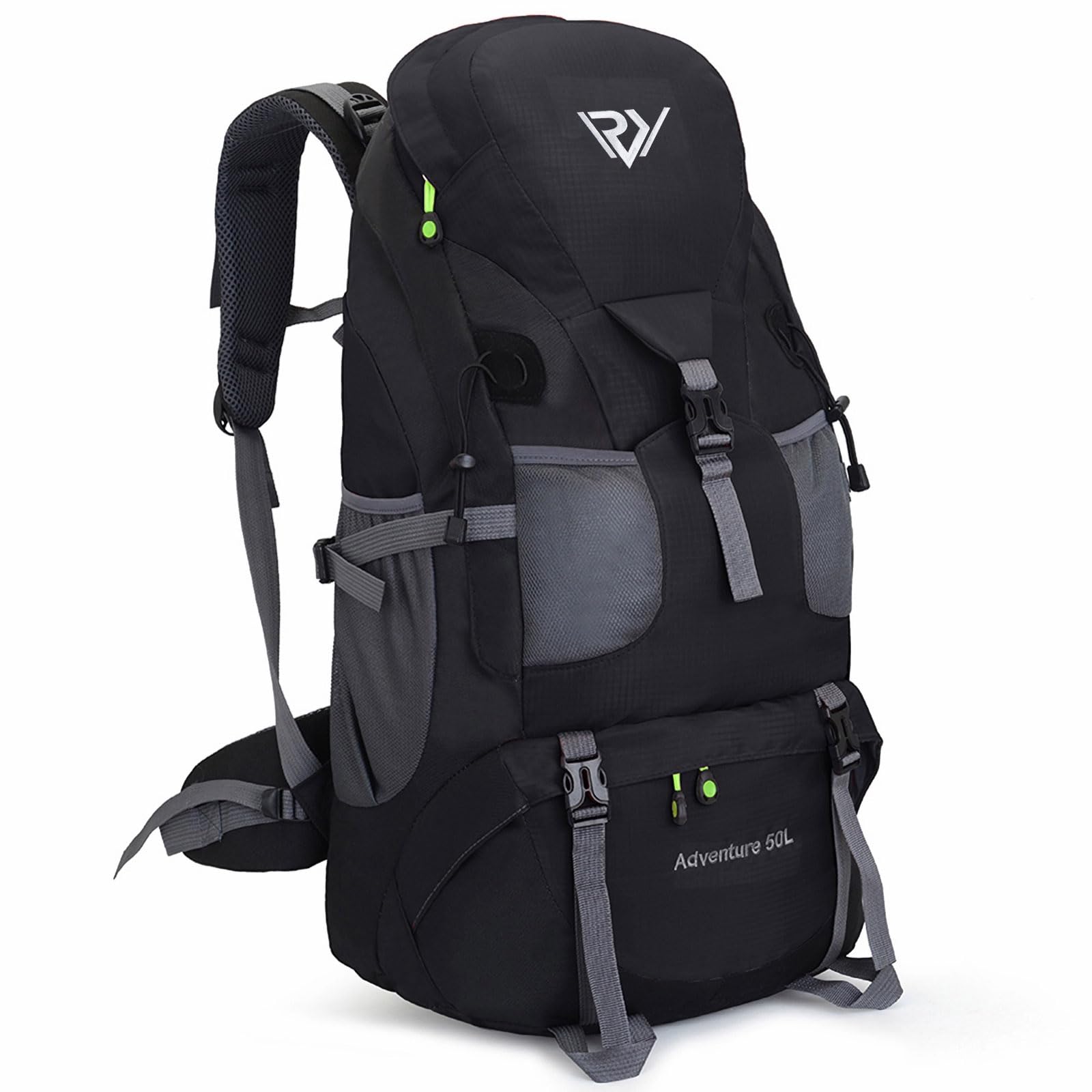Photo 1 of 50L Hiking Backpack, Outdoor Camping Backpack, Travel Backpacking Backpack for Women Men