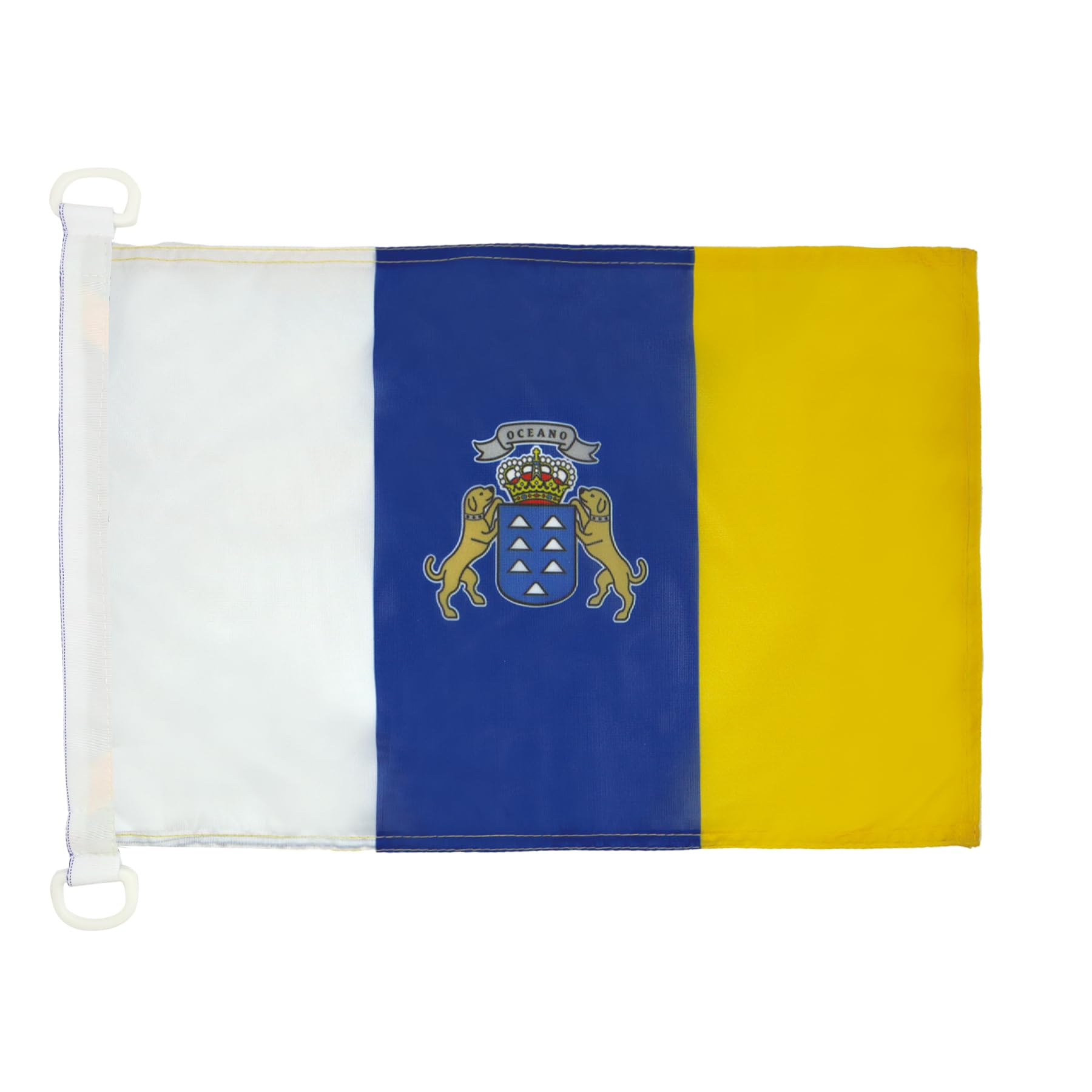 AZ FLAG Canary Islands Nautical Flag 18'' x 12'', Spanish region of Canarias flags 30 x 45 cm, Banner 12x18 in for boat