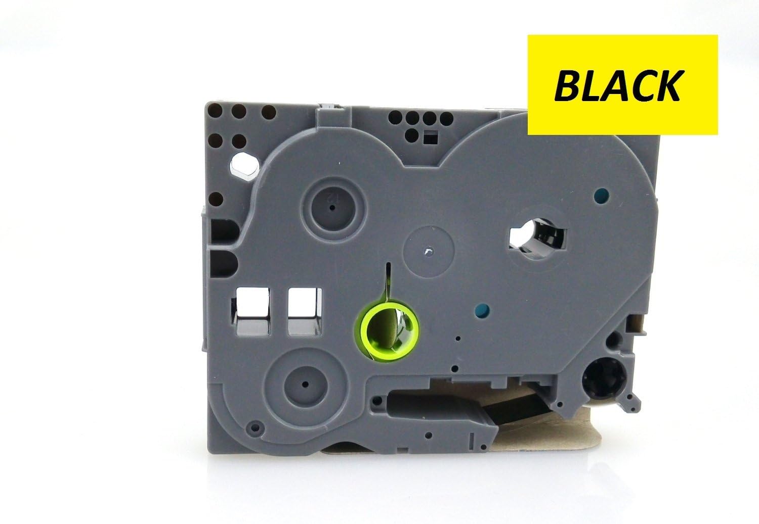24mm Width Laminated Label Tape for Brother P-Touch PT-1000. Black ON Yellow 8m in Length. TZe-651. See Description for List of Compatible Printers. TZ-651