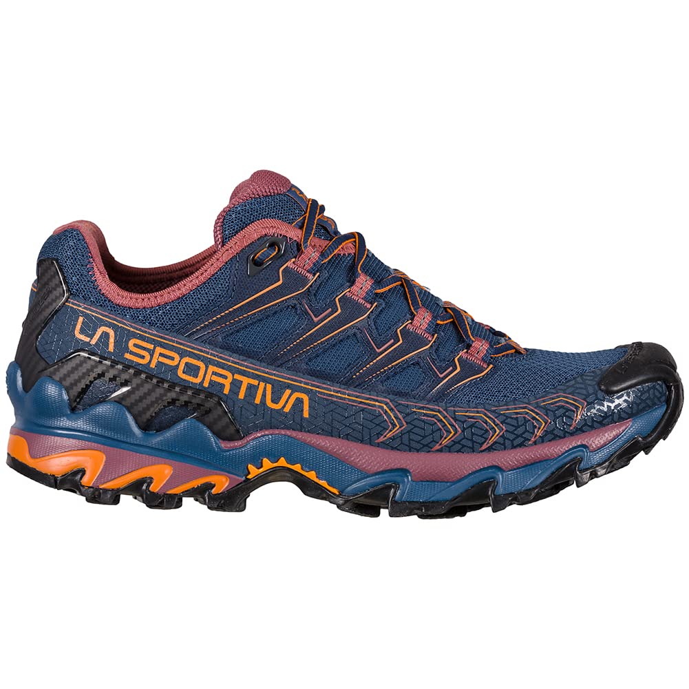 Photo 1 of La Sportiva Women's Ultra Raptor II Trail Running Shoes, Denim/Rouge, 5.5-6