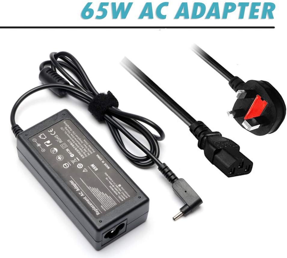 65W Laptop Charger Compatible with Acer Swift 1 3 5 sf114-34 sf114-32 sf114-33 sf314-42 sf314-51 sf314-52 sf314-54 sf315-41 sf315-52 Chromebook 11 13 14 15 CB3 CB5 C720p CB3-431 CB3-111 Power Adapter - Image 4