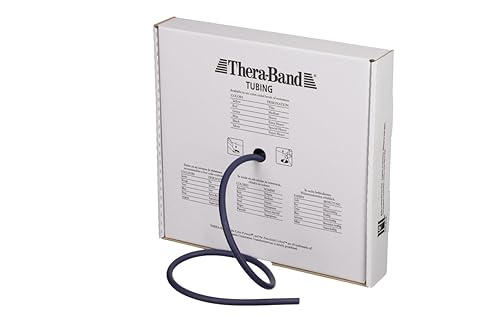 THERABAND Resistance Tubes, Professional Latex Elastic Tubing For