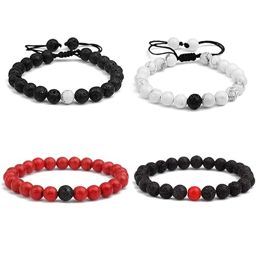 lava stone friendship bracelet