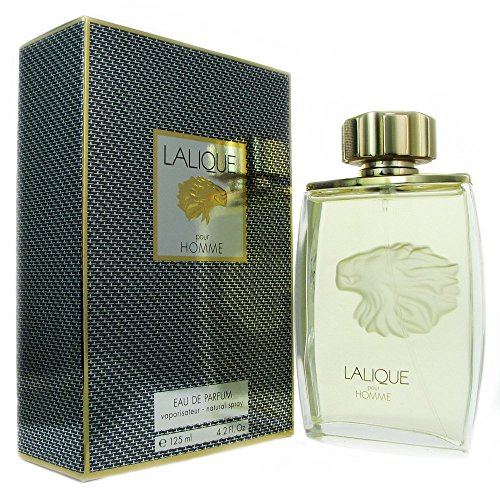 Lalique Pour Homme Leo by Lalique for men. Eau De Parfum Spray, 4.2 Ounce