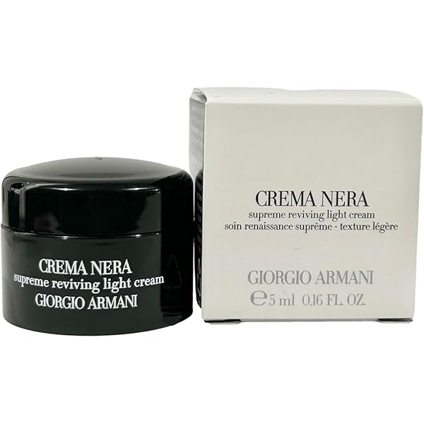 Amazon.com : Giorgio Armani Crema Nera Extrema Cleansing