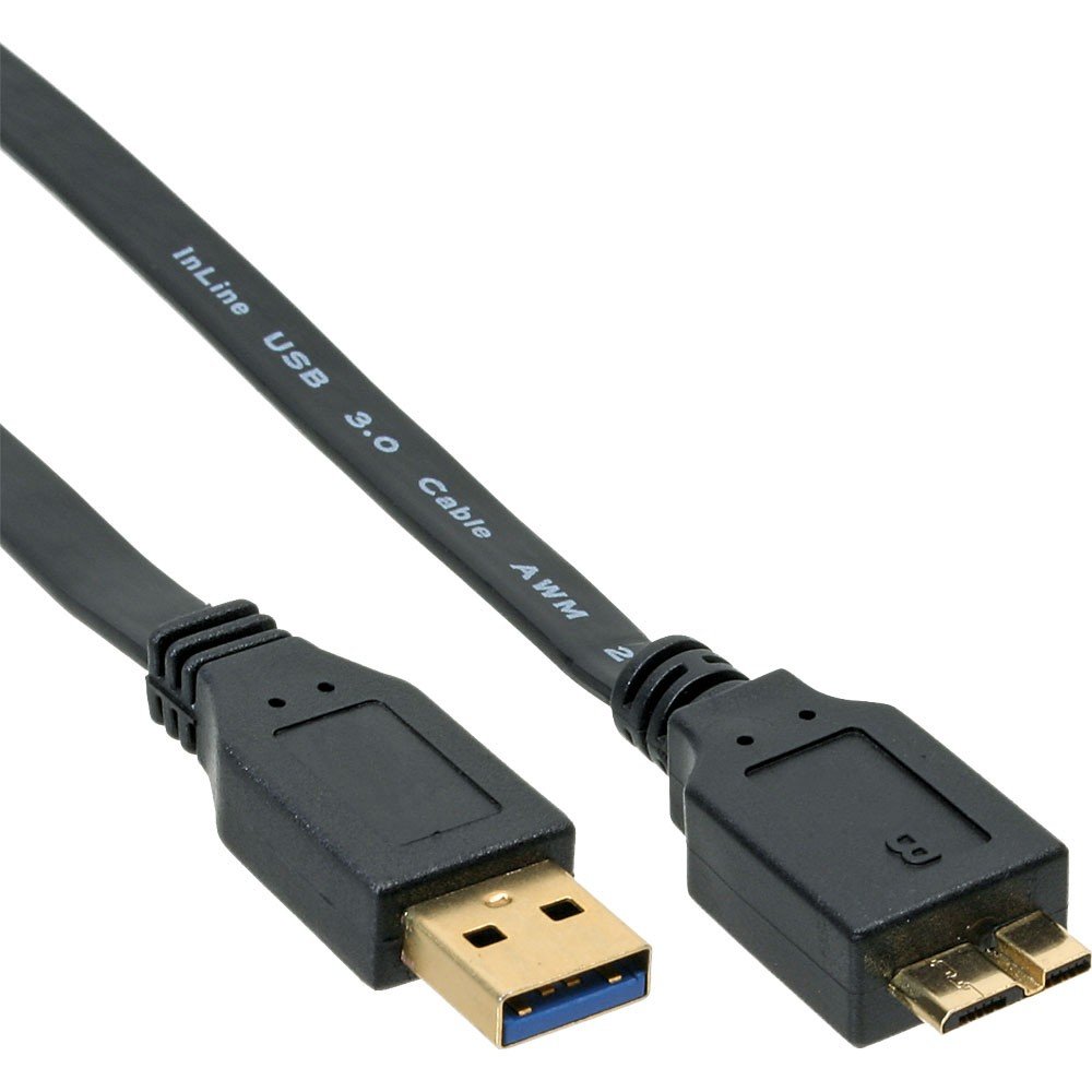 InLine S-VGA Cable / 15-Pin Male to Male / 2 m / White-Gold 1 Stck