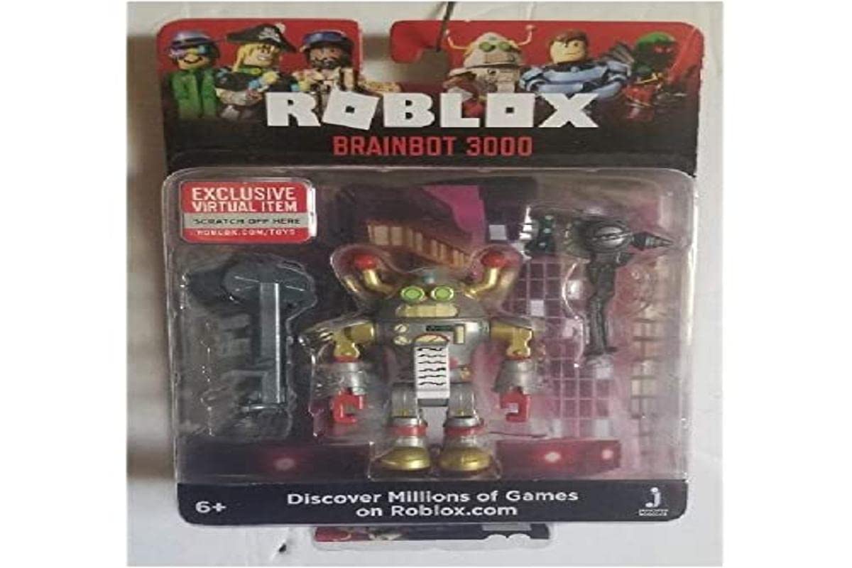 Roblox ROB0302 Figure Single Figure Series #7-Brainbot 3000