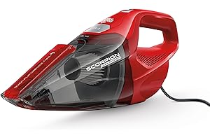 Dirt Devil Scorpion Max Power Corded Hand Vacuum, SD20005VCA, Red