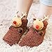 LHX-557 2 Pack Christmas Holiday Elk Socks for Kids - Christmas Design