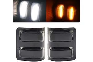 csslyzl Switchback LED Side Mirror Marker Lights Compatible with 2008-2016 Ford F250 F350 F450 F550 Super Duty Pickup