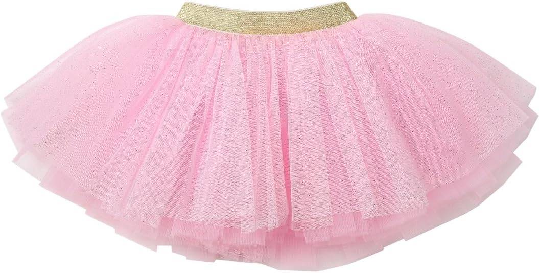 Newborn Infant Baby Girls Super Soft Glitter Sparkle Tulle Tutu Skirt …