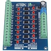 DONGKER Optocoupler Isolation Board, 24V to 3.3V 8-Channel Photoelectric Isolation Module Level Voltage Converter PNP Output 