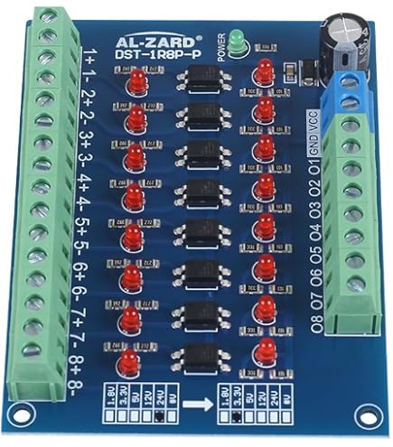 3/4 Channel TLP281 Optocoupler Isolation Module – Opto-isolator For High/Low Level Signal, Unbranded