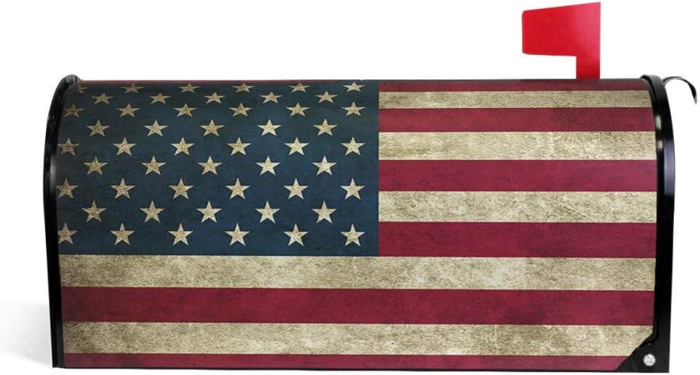 ALAZA Mailbox Covers Retro Vintage US