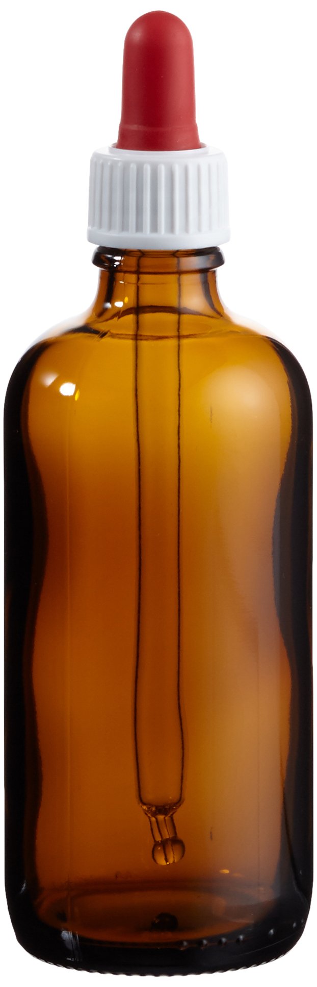 neoLab 1-7244 dropper bottle, screw pipette 100 ml, brown.