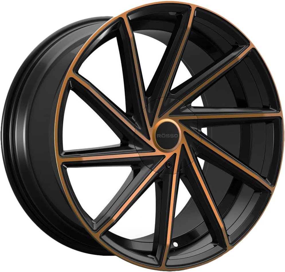 Rosso Insignia 20 Black Bronze Wheel / Rim 5x4.5 & 5x120 with a 38mm Offset and a 73.1 Hub Bore. Partnumber 7082851738BC