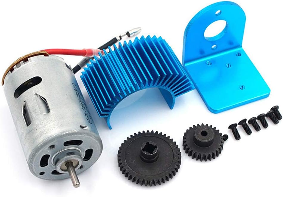 Yeshai3369 RC Car 540 27T Reduction Engine 17T Turn 540 Brushed Electric Motor for 1/18 WLtoys A959-B