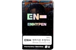 GENERIC KPOP Enhypen Transparent Photo Cards 25pcs