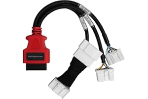 KTTOOL 3-in-1 Diagnostic Cable for Tesla Model S 3 X Y, 12-Pin 20-Pin 26-Pin Splitter Harness Adapter to 16 Pin OBDII Adapter