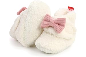 Ohwawadi Infant Baby Slippers Girls Boys Booties Warm Baby Socks Shoes Newborn Crib Footwear Prewalkers