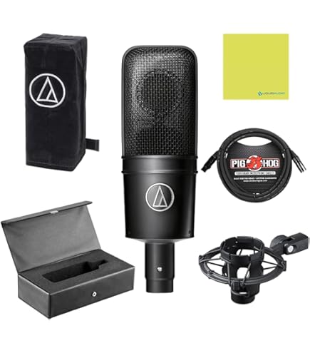 Amazon.com: Audio-Technica AT4040 Side Address Cardioid Condenser