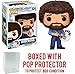 Funko Pop! Television: Bob Ross - The Joy of Painting #524 Vinyl Figure (Bundled with Pop Box Protector Case)