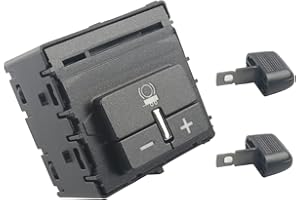 84108373 Black Trailer Brake Control Switch Assembly Compatible with Chevy Colorado Silverado Suburban, 2015-2020 Tahoe - GMC