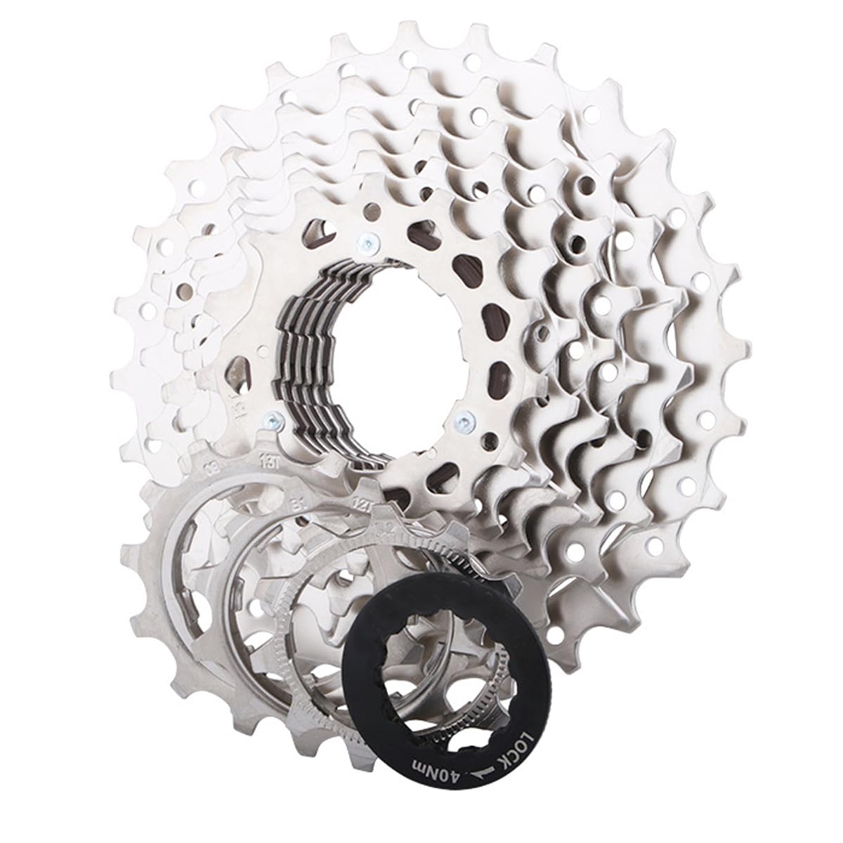 HOUSON bicycle cassette, 11-13-15-17-19-21-24-28T cassette bicycle freewheel cassette mountain bike freewheel for MTB bike, road bike 9 speed