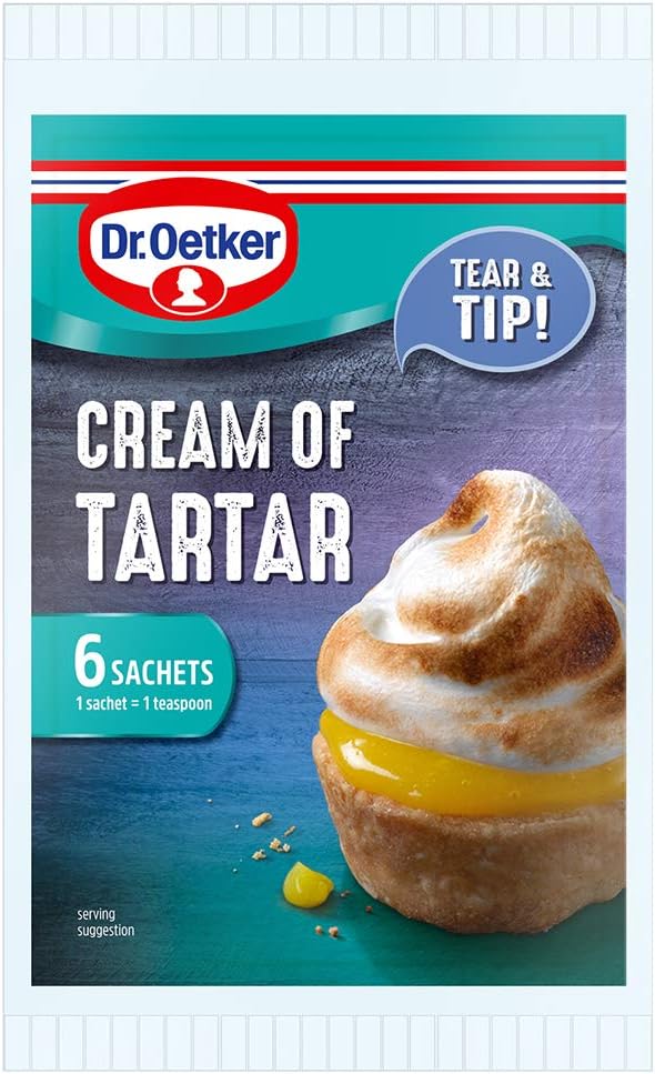 Dr. Oetker Cream of Tartar, 30g (Pack of 6) Amazon.co.uk Grocery