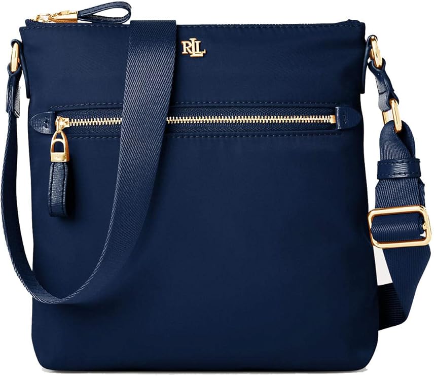 Ralph Lauren DamenTasche Jetty 23 Crossbody Medium, Blau Einheitsgröße