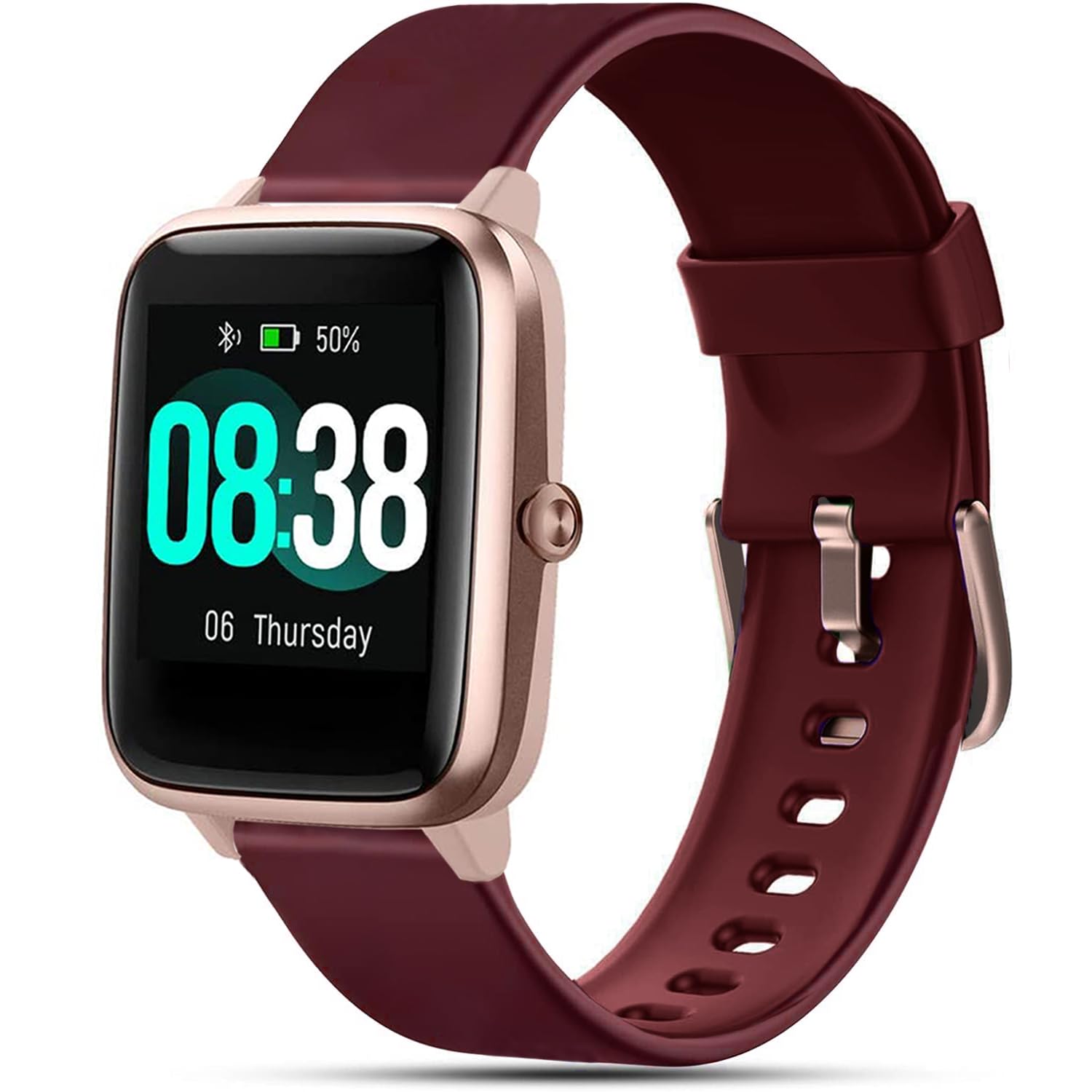 Issinlky Veryfitpro ID 205L band, 19mm band Soft Silicone band for GRV FC1 IDW15 ID205S ID205G ID215G ID216 ID205L YM205L Uwatch3 Ufit GT BV205L TE021 SW020 SW021 SW023 Smartwatch