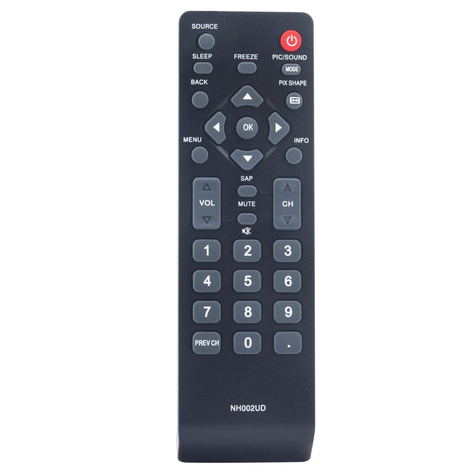 Photo 1 of NH002UD Replacement Remote Control fit for Sanyo TV FW43D25F FW50D36F FW40D36F FW55D25F FW32D06F
