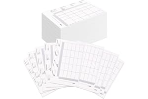 ABURRORI 50 Pieces Football Squares Board Pull Tabs Gambling Tickets Super Football Bowl Sports 25 Square Football Pool Cards for Baseball Sports Box Game Betting Party Playing Scratch Off Cards (50)