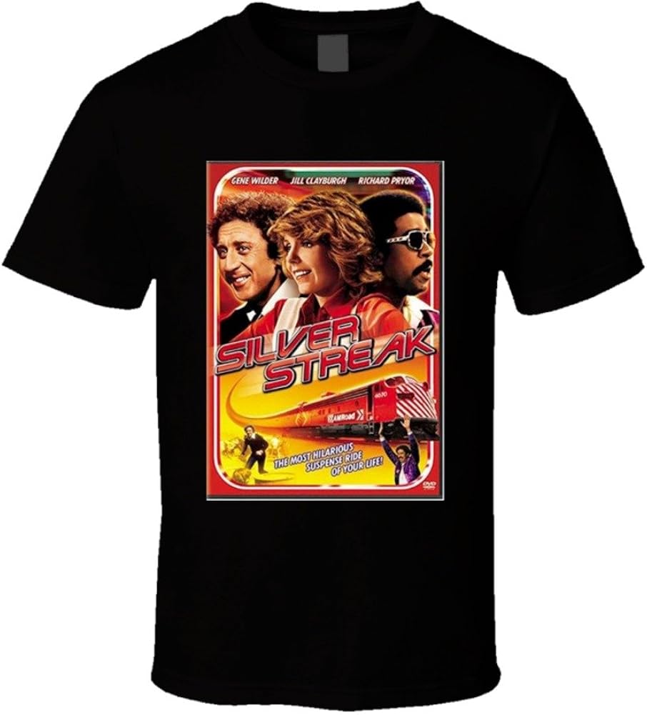 Silver Streak Cool 70's Comedy Vintage Classic Movie Poster Fan T Shirt
