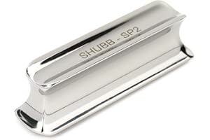 Shubb SP2 Solid Stainless Steel Slide - Semi-bullet Tip with Double Cutaway
