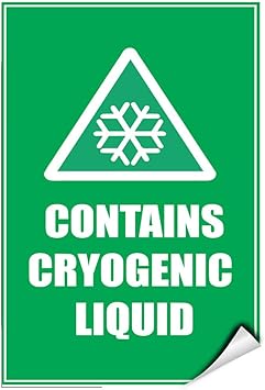 cryogenic liquid label