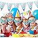 24PCS Girls Headbands for Mermaid Tail, Party Favors for Mermaid Hairbands Girl Hair Accessory, Perfect Party Gift Carnivals Prizes for Cosplay/Birthday/Spa Party Halloween Christmas, Bonus Masks