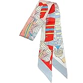 jeunecheval Purse Scarf for Women Bag Scarf Handbag Handle Accessory