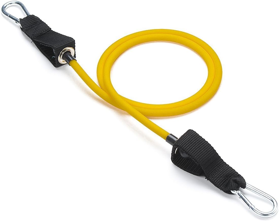 Black Mountain Products Resistance Band Set with Door Anchor, Ankle Strap, Exercise Chart, and Carrying Case : Sports & Outdoors