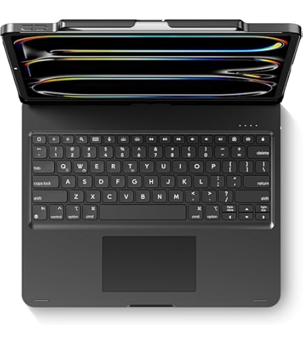Amazon.com: edaiser Wireless Magic Keyboard Case for Apple iPad
