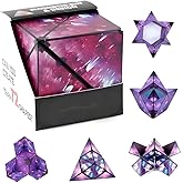 The Shape Shifting Box Puzzle Box STEM/STEAM 3D Cube Box Fidget Toy Transforms Into Over 70 Shapes Anti-Stress Puzzles,Brain-
