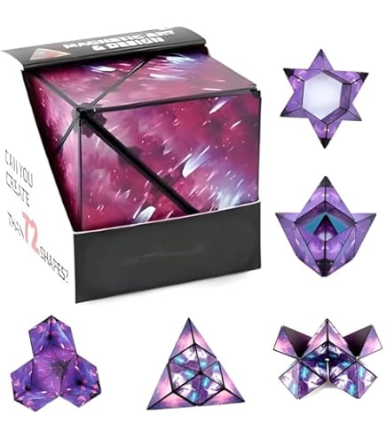 Cube Magique Ciel Étoilé, 3D Infinity Cubes Jouets pour Enfants, Cube Cube Magique Ciel Étoilé, 3D Infinity Cubes Jouets pour Enfants, Cube