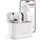 Cearvol Diamond X1 Bluetooth Hearing Aids for Seniors with Smartphone App - Noise Cancellation, Clear Sound &amp; Easy to Use - for Adult with Mild to Moderate Hearing Loss (White)