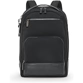 Tumi Unisex Warren Backpack, Midnight Black, One Size | 15-Inch Laptop Backpack, Stylish Women's &amp; Men's Backpack for Travel &amp; Business, FXT Ballistic Nylon, Laptop Compartment