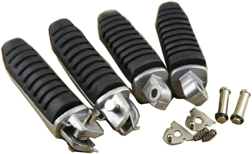 Front & Rear Footrests Foot peg Fits Gladius SFV650 GSR400 GSR600 SV400 SV650 SV1000