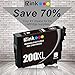 E-Z Ink (TM Remanufactured Ink Cartridge Replacement for Epson 200XL 200 XL T200XL to use with XP-200 XP-300 XP-310 XP-400 XP-410 WF-2520 WF-2530 WF-2540 (10 Pack)